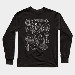 Psilocybe Birds Long Sleeve T-Shirt